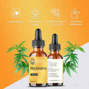 Restore - Hemp Oil for Inflammation, Anxiety & Total Body Care (30ml)