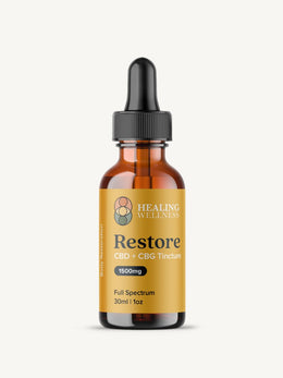 Restore - Hemp Oil for Inflammation, Anxiety & Total Body Care (30ml)